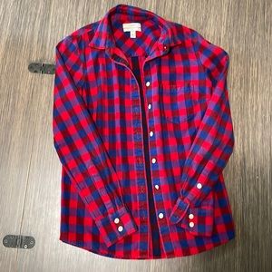 J. Crew boy fit flannel